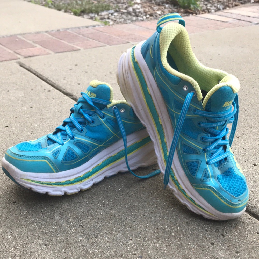 HOKA Stinson 3 Ortholite Running Shoes (size 8.5)